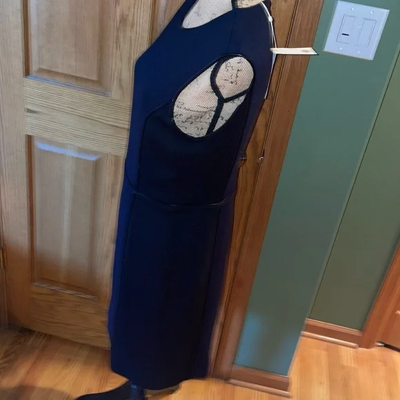 NWT TORY BURCH SZ LARGE navy dress sexy professional date girls night designer - Picture 6 of 15